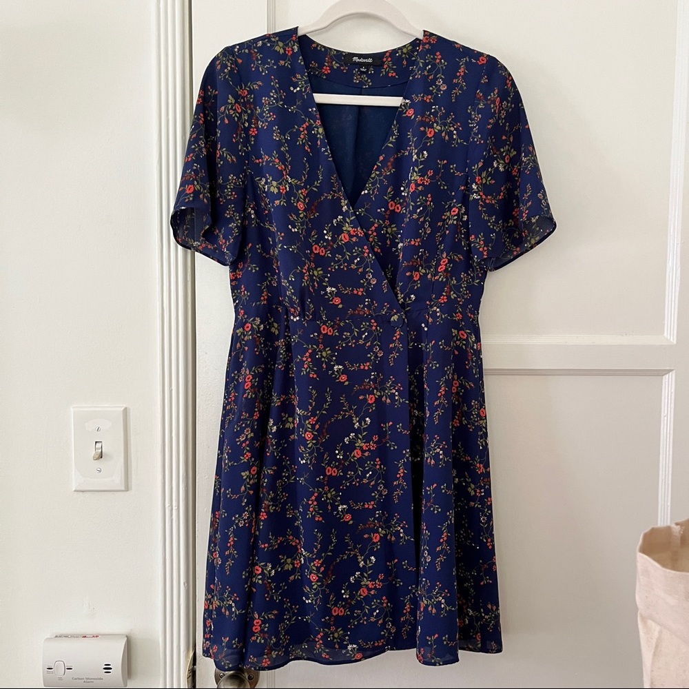Madewell wrap dress